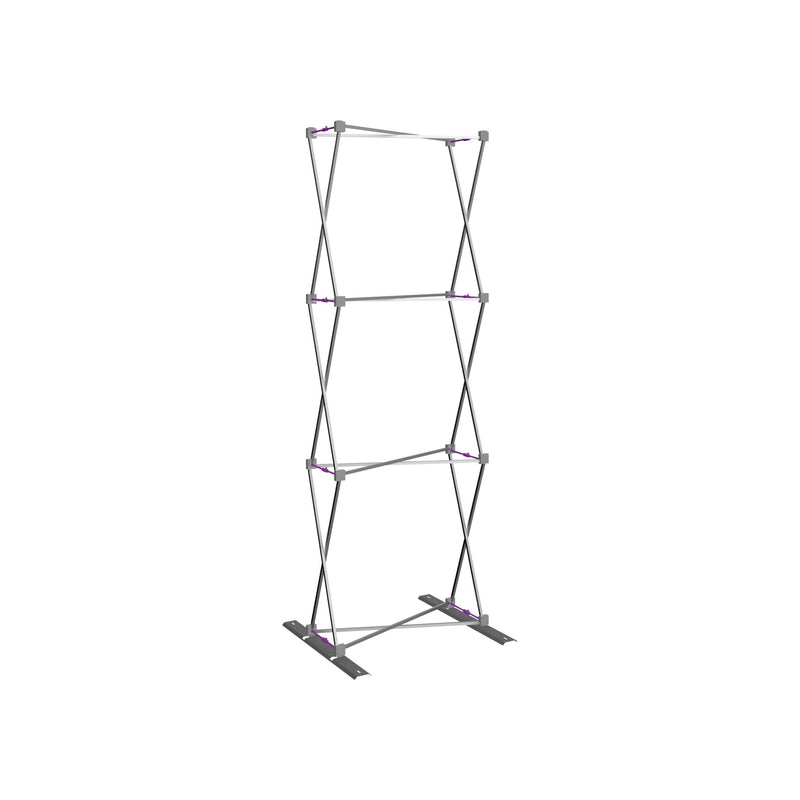 Hopup 2.5ft Straight Full Height Tension Fabric Display