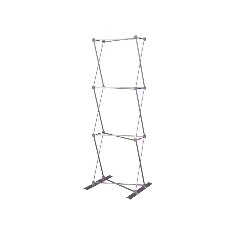 Hopup 2.5ft Straight Full Height Tension Fabric Display