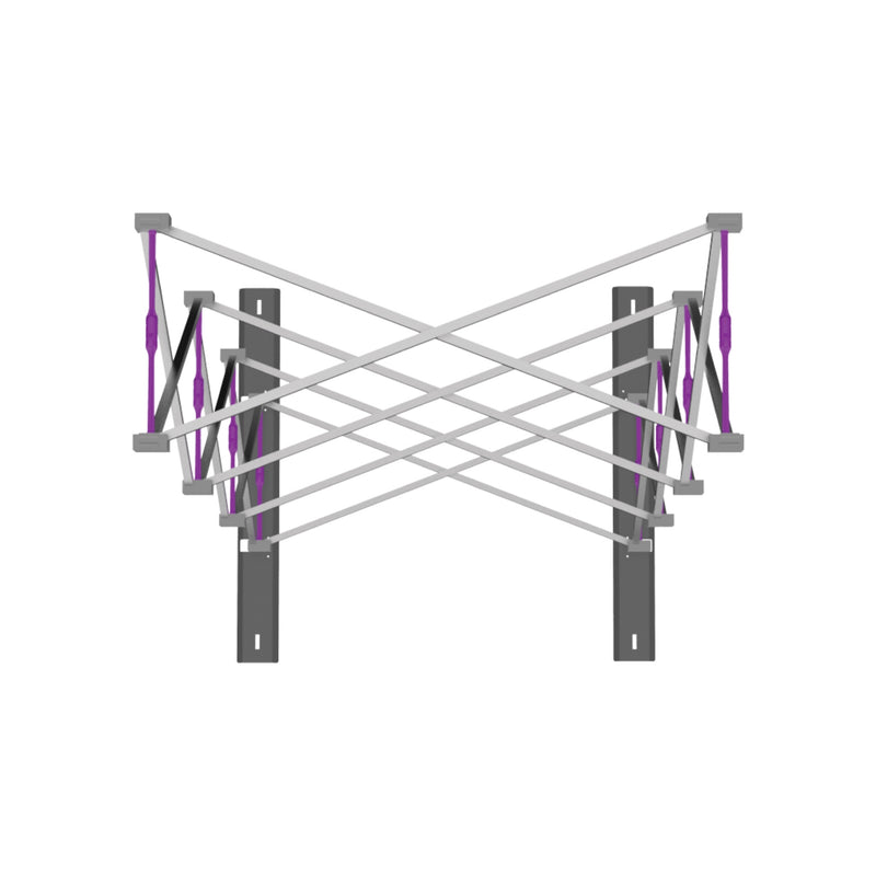 Hopup 2.5ft Straight Full Height Tension Fabric Display