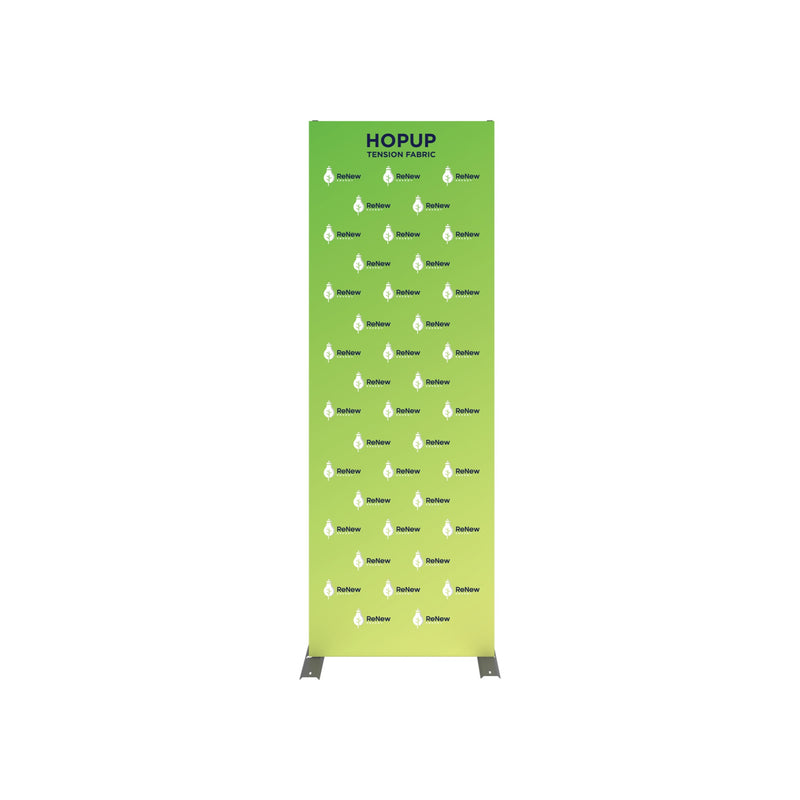 Hopup 2.5ft Straight Full Height Tension Fabric Display