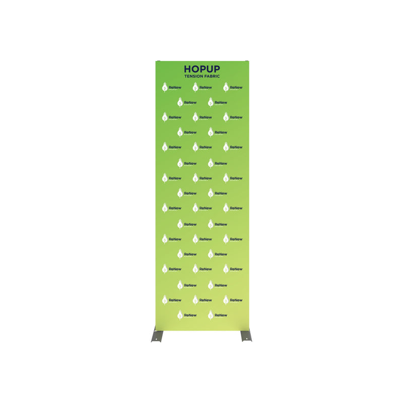 Hopup 2.5ft Straight Full Height Tension Fabric Display