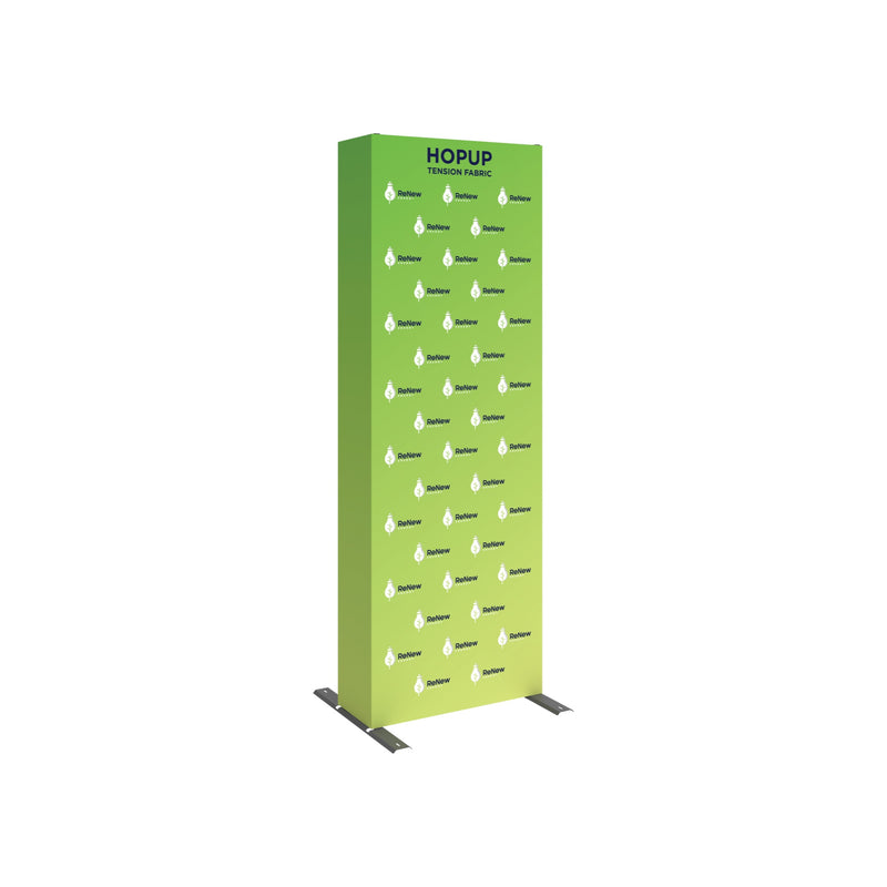Hopup 2.5ft Straight Full Height Tension Fabric Display