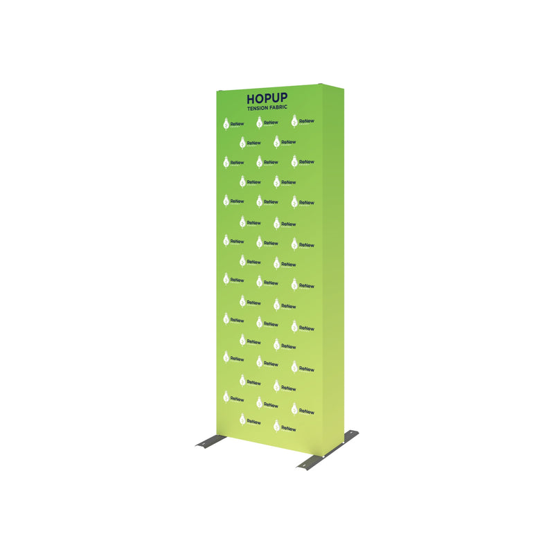 Hopup 2.5ft Straight Full Height Tension Fabric Display