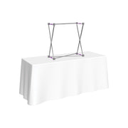 Hopup 2.5ft Straight Tabletop Tension Fabric Display