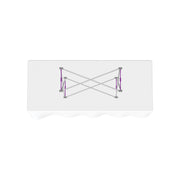 Hopup 2.5ft Straight Tabletop Tension Fabric Display