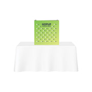 Hopup 2.5ft Straight Tabletop Tension Fabric Display