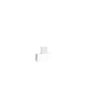 Hopup 2.5ft Straight Tabletop Tension Fabric Display