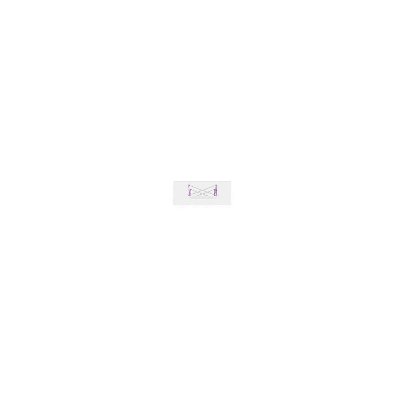 Hopup 2.5ft Straight Tabletop Tension Fabric Display