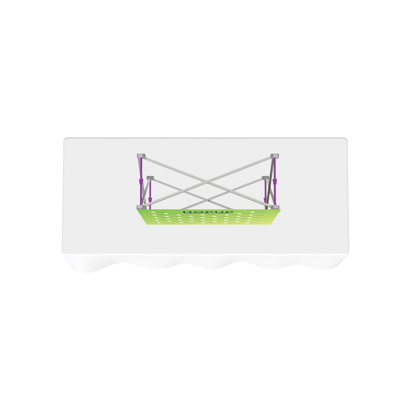 Hopup 2.5ft Straight Tabletop Tension Fabric Display