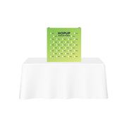 Hopup 2.5ft Straight Tabletop Tension Fabric Display