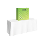 Hopup 2.5ft Straight Tabletop Tension Fabric Display