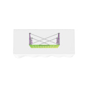 Hopup 2.5ft Straight Tabletop Tension Fabric Display