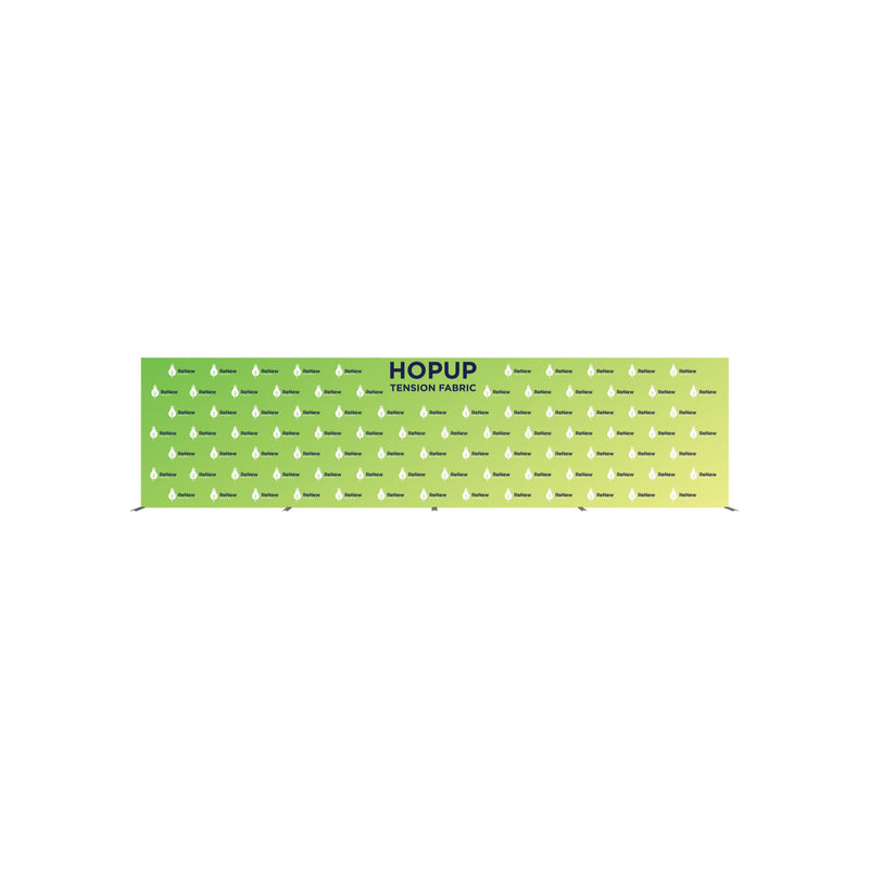 Hopup 30ft Straight Full Height Tension Fabric Display