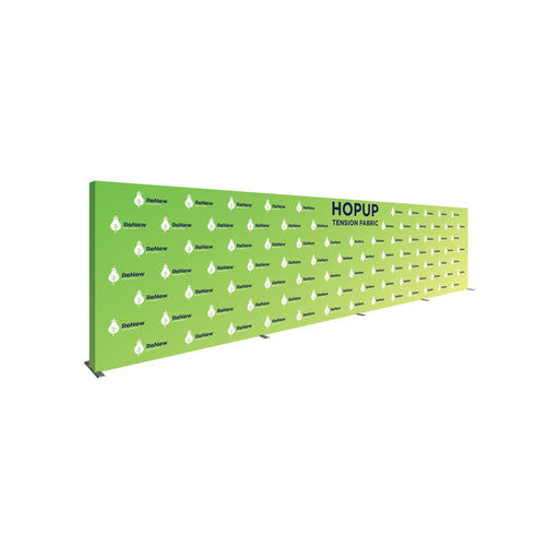 Hopup 30ft Straight Full Height Tension Fabric Display
