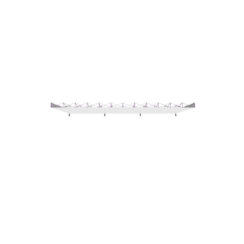 Hopup 30ft Straight Full Height Tension Fabric Display