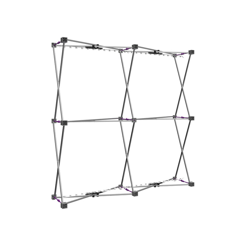 Hopup 5ft Backlit Straight Tabletop Tension Fabric Display