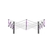 Hopup 5ft Straight Full Height Tension Fabric Display