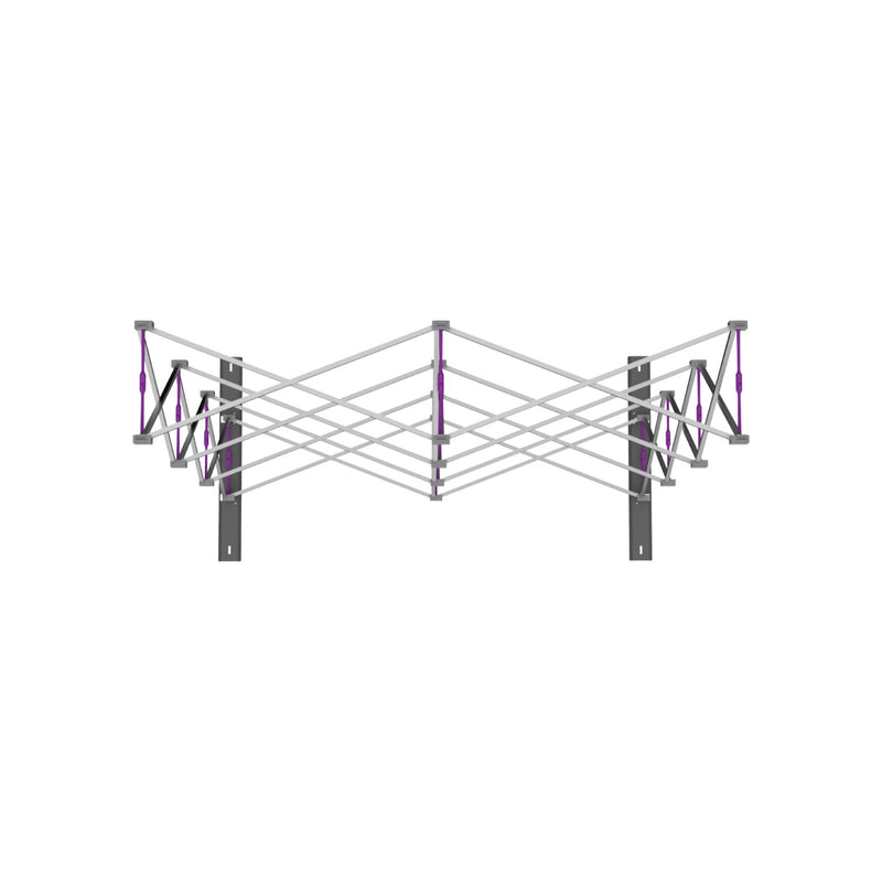 Hopup 5ft Straight Full Height Tension Fabric Display