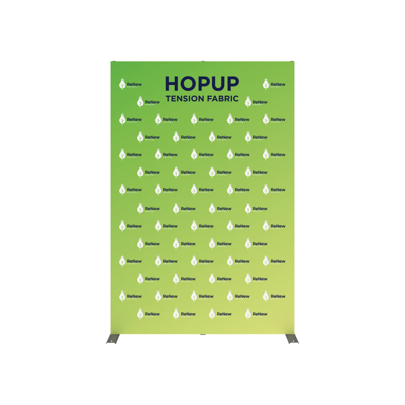 Hopup 5ft Straight Full Height Tension Fabric Display