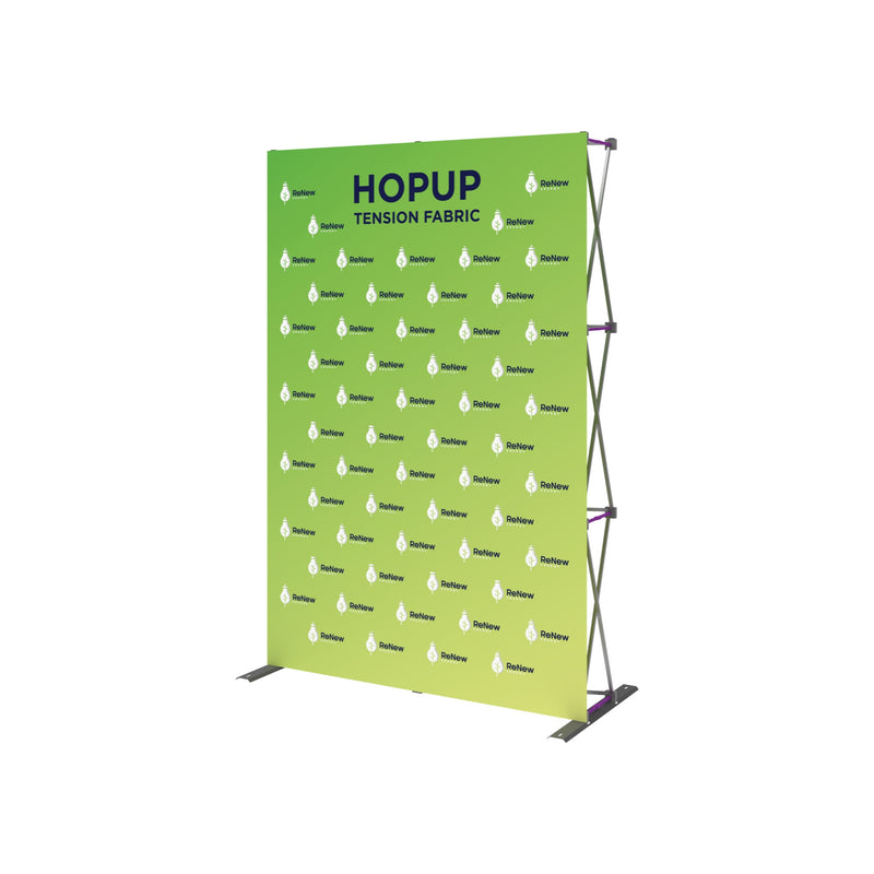 Hopup 5ft Straight Full Height Tension Fabric Display