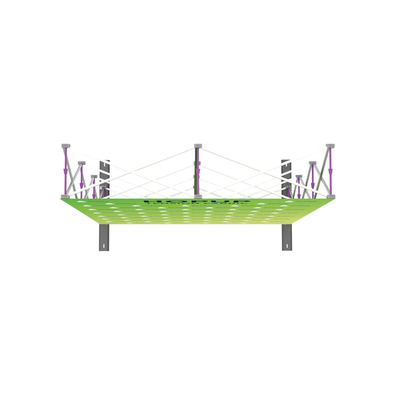 Hopup 5ft Straight Full Height Tension Fabric Display