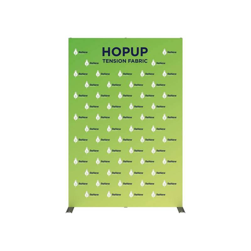 Hopup 5ft Straight Full Height Tension Fabric Display