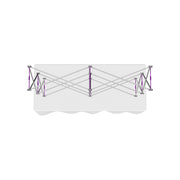Hopup 5ft Straight Square Tabletop Tension Fabric Display