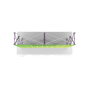 Hopup 5ft Straight Square Tabletop Tension Fabric Display