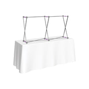 Hopup 5ft Straight Tabletop Tension Fabric Display