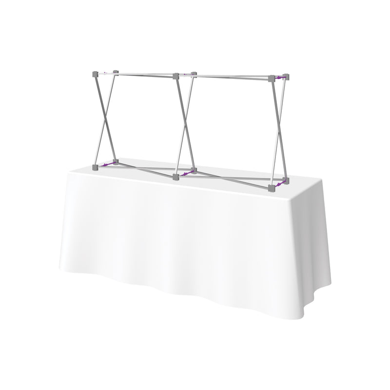 Hopup 5ft Straight Tabletop Tension Fabric Display