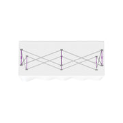 Hopup 5ft Straight Tabletop Tension Fabric Display