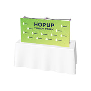 Hopup 5ft Straight Tabletop Tension Fabric Display