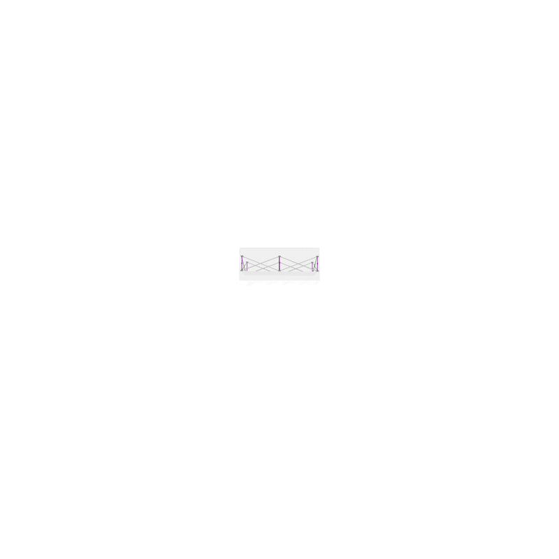 Hopup 5ft Straight Tabletop Tension Fabric Display