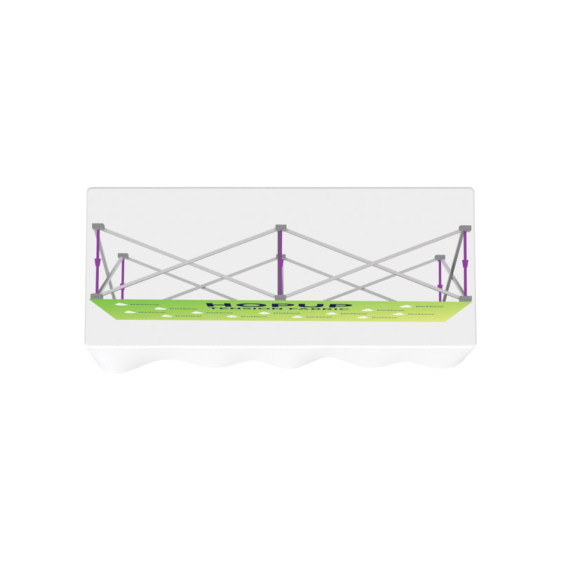 Hopup 5ft Straight Tabletop Tension Fabric Display