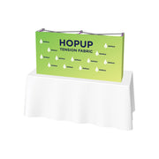Hopup 5ft Straight Tabletop Tension Fabric Display