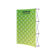 Hopup 5.5ft Curved Full Height Tension Fabric Display