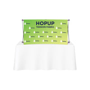 Hopup 5.5ft Curved Tabletop Tension Fabric Display