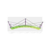 Hopup 5.5ft Curved Tabletop Tension Fabric Display