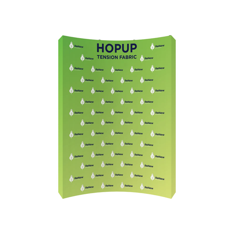 Hopup 7.5ft Curved Extra Tall Tension Fabric Display