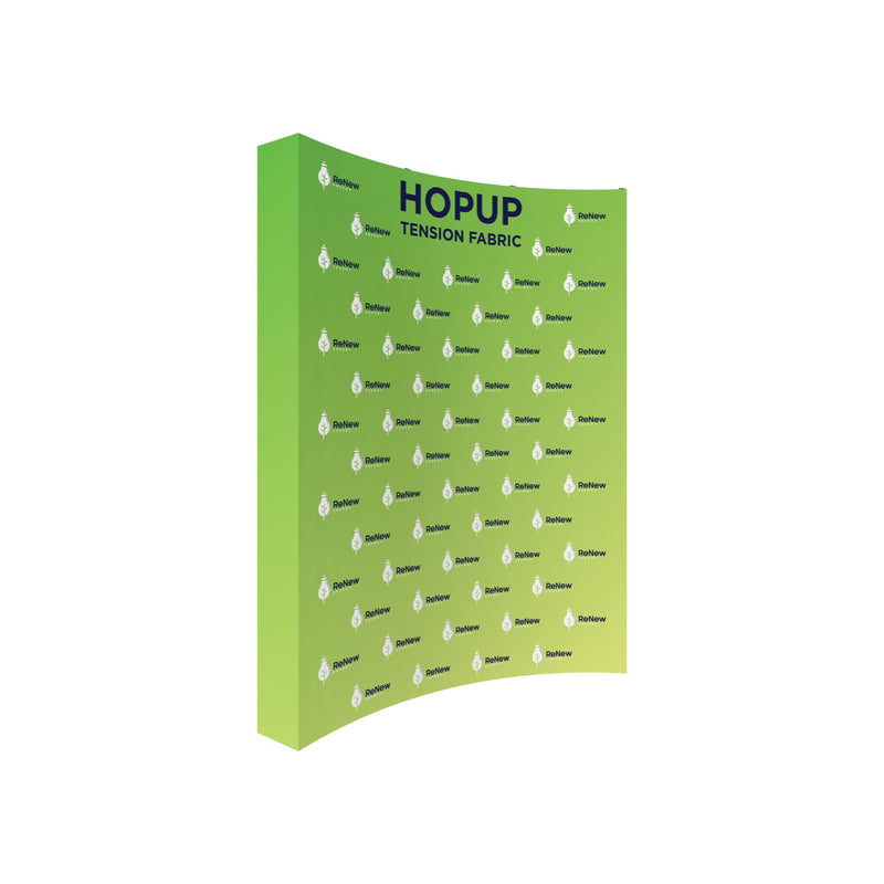 Hopup 7.5ft Curved Extra Tall Tension Fabric Display