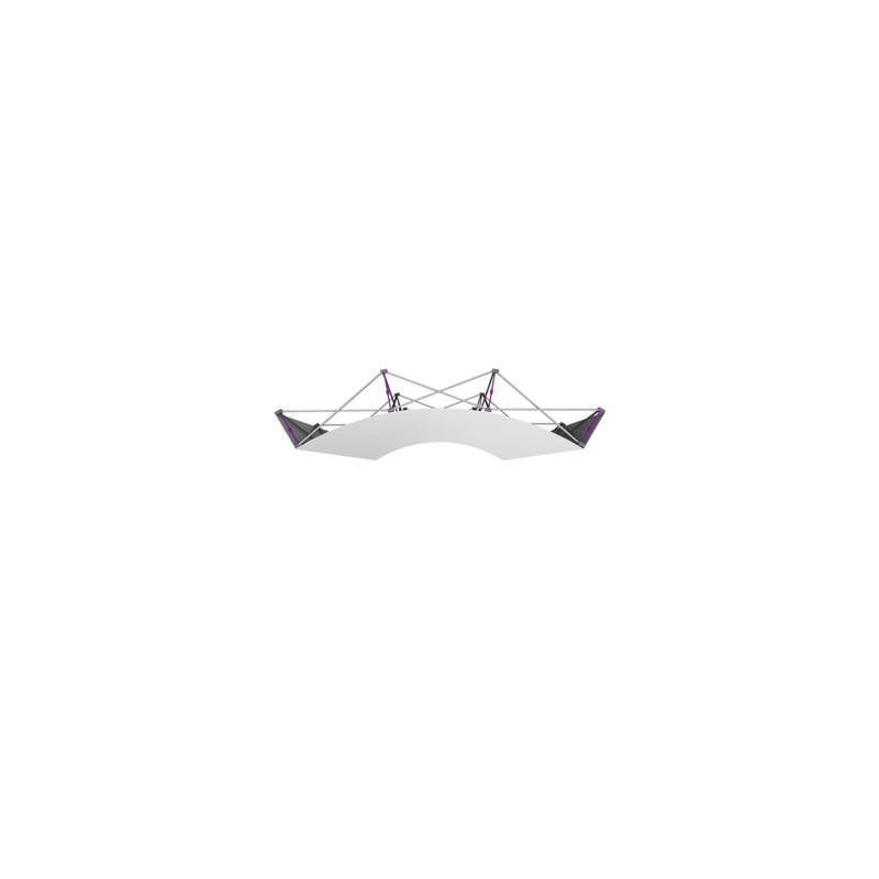 Hopup 7.5ft Curved Extra Tall Tension Fabric Display