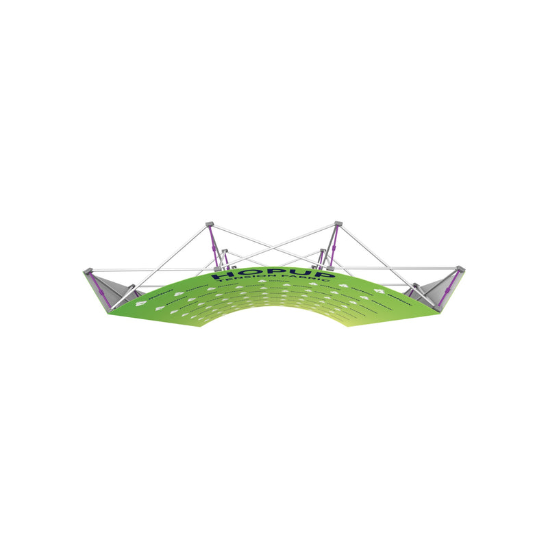 Hopup 7.5ft Curved Extra Tall Tension Fabric Display