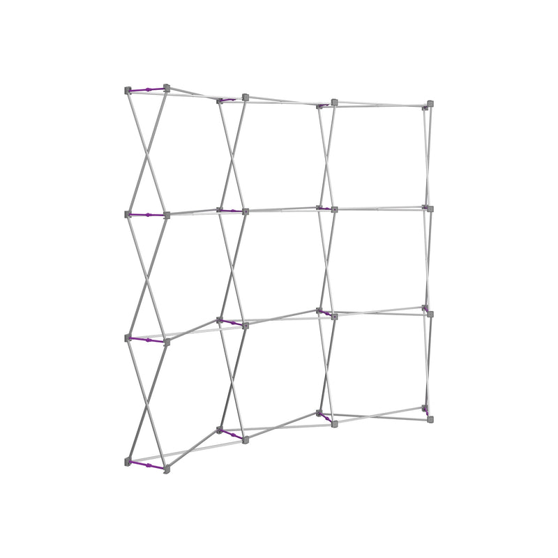Hopup 7.5ft Curved Full Height Tension Fabric Display