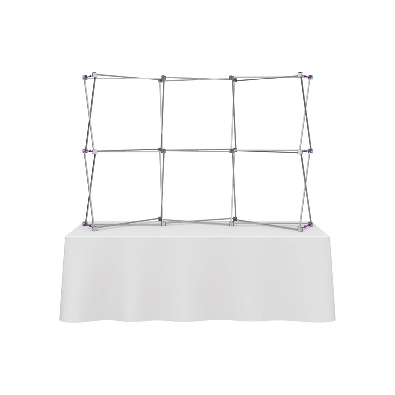 Hopup 7.5ft Curved Tabletop Tension Fabric Display