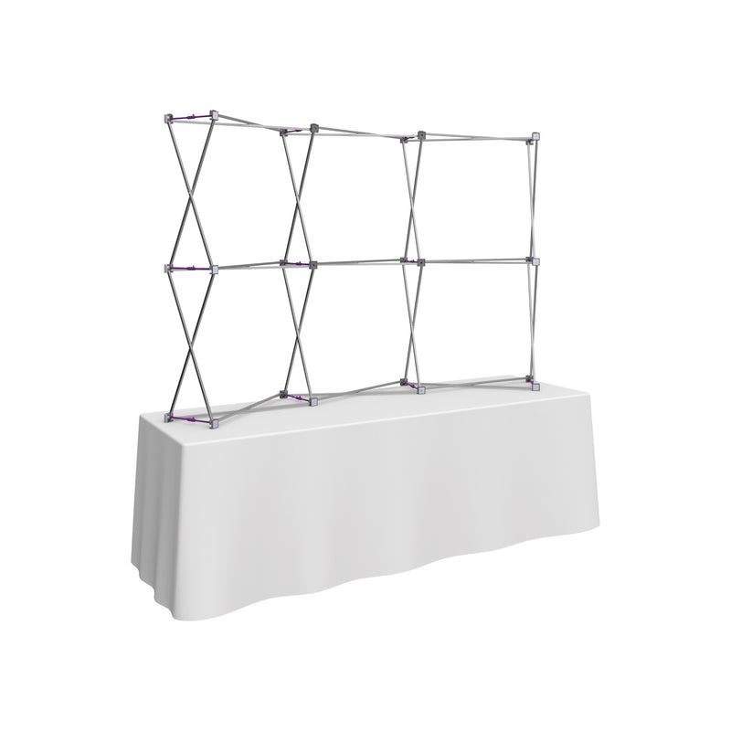 Hopup 7.5ft Curved Tabletop Tension Fabric Display