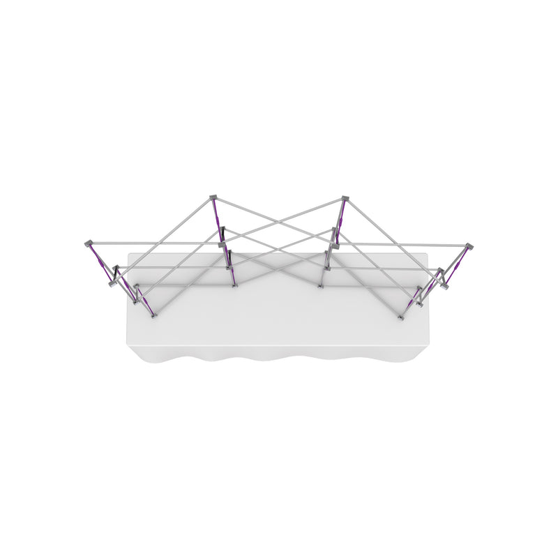 Hopup 7.5ft Curved Tabletop Tension Fabric Display