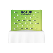 Hopup 7.5ft Curved Tabletop Tension Fabric Display