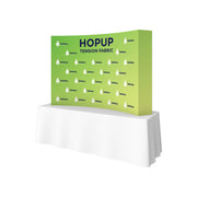 Hopup 7.5ft Curved Tabletop Tension Fabric Display