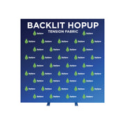 Hopup 7.5ft Backlit Straight Tension Fabric Display Kit