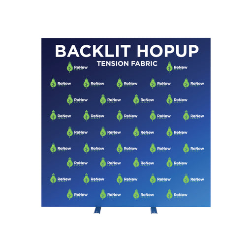 Hopup 7.5ft Backlit Straight Tension Fabric Display Kit